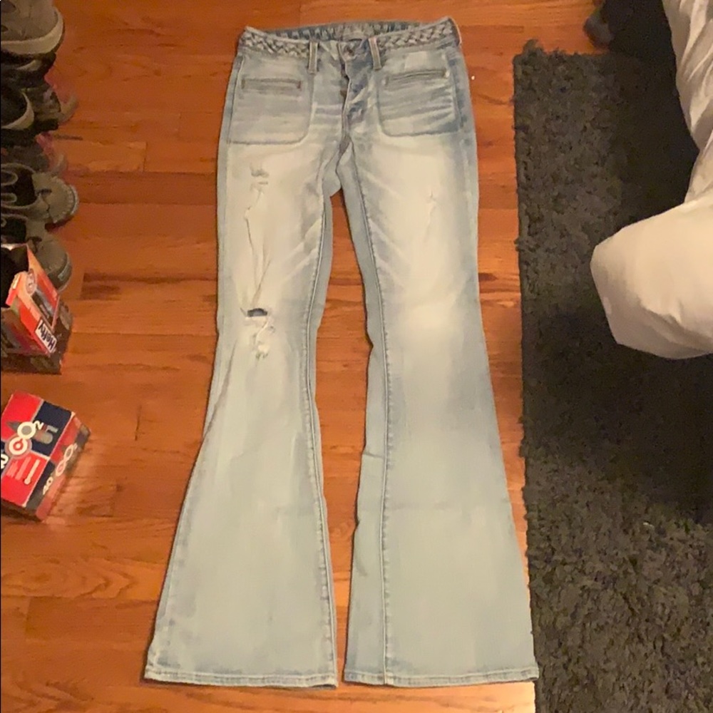 American eagle super stretch jeans
